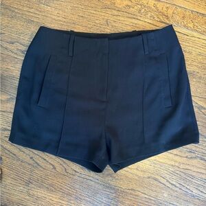 Alexander Wang Black High Waist Shorts